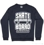 Bluza ADLER barbat Skate Board Denim inchis