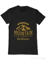 Tricou ADLER barbat Its not the mountain we conquer Negru