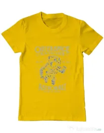 Tricou ADLER barbat Astronaut Galben
