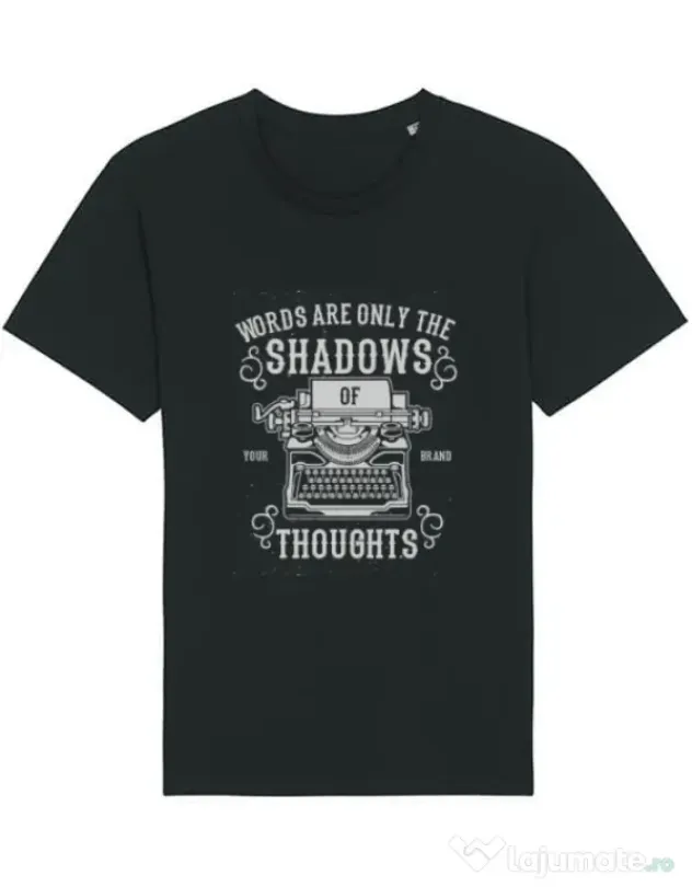 Tricou STANLEY STELLA barbat Shadows Of Thoughts Negru
