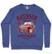Bluza ADLER barbat Outdoor Adventure Albastru melanj 