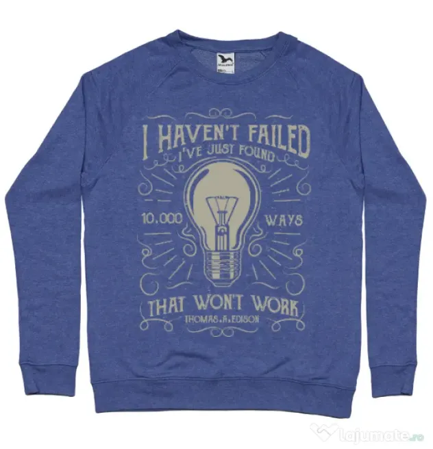 Bluza ADLER barbat 10000 Ways Albastru melanj
