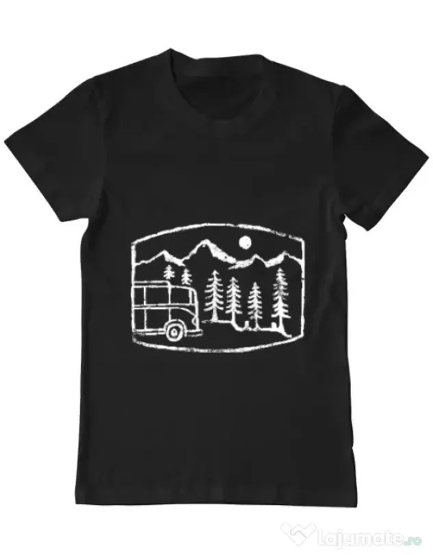 Tricou ADLER barbat Vanture Negru