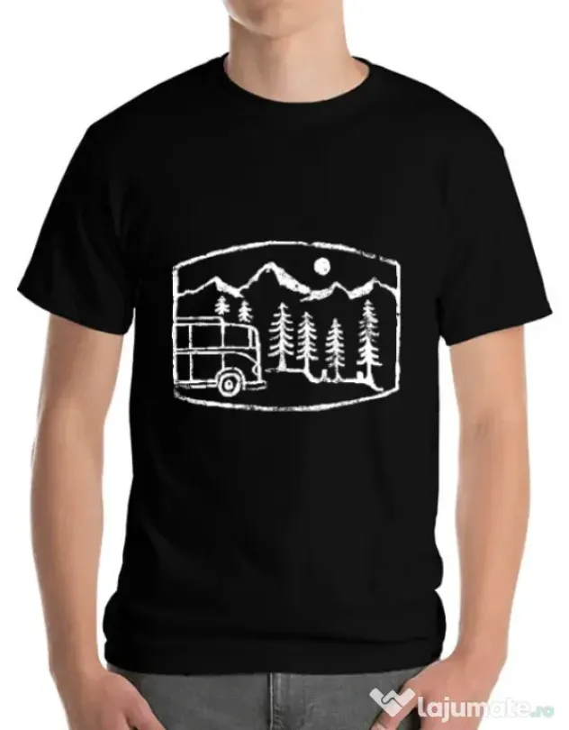 Tricou ADLER barbat Vanture Negru