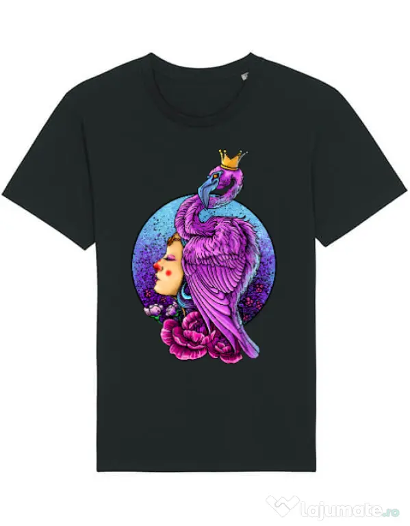Tricou STANLEY STELLA barbat Queen Negru