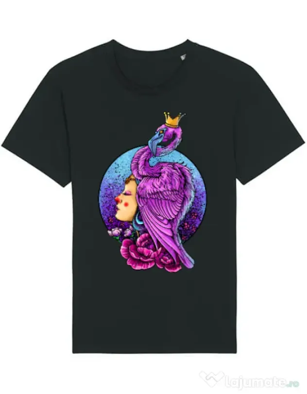 Tricou STANLEY STELLA barbat Queen Negru