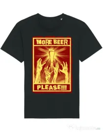 Tricou STANLEY STELLA barbat Thirsty zombies Negru