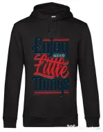 Hoodie barbat cu gluga Enjoy The Little Things Negru