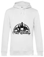 Hoodie barbat cu gluga Whiskey Alb