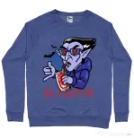 Bluza ADLER barbat Be positive Albastru melanj