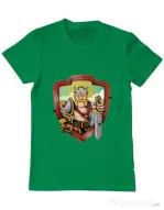 Tricou ADLER barbat The Barbarian Verde mediu