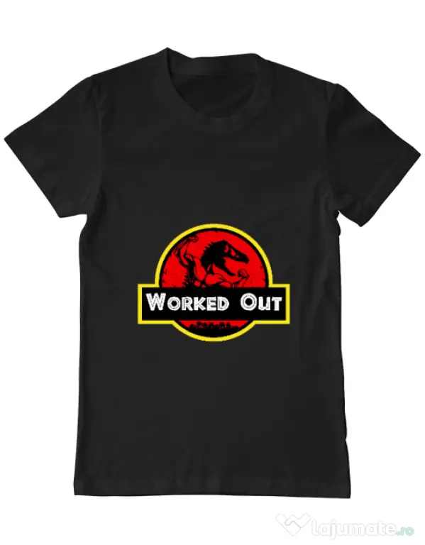 Tricou ADLER barbat Worked Out Negru