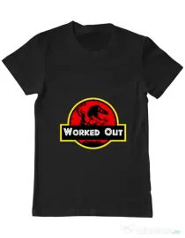 Tricou ADLER barbat Worked Out Negru