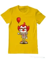 Tricou ADLER barbat NICE CLOWN Galben