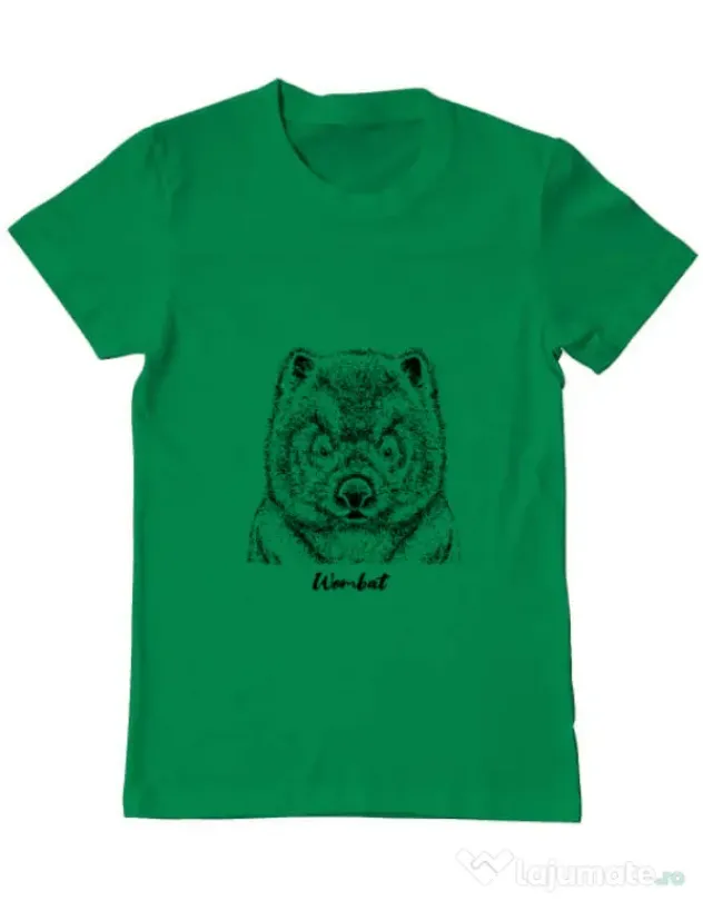 Tricou ADLER barbat Wombat Verde mediu