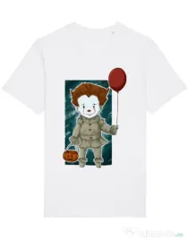 Tricou STANLEY STELLA barbat Little clown Alb