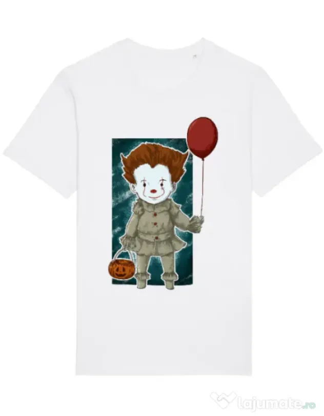 Tricou STANLEY STELLA barbat Little clown Alb