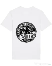 Tricou STANLEY STELLA barbat A ride to remember Alb