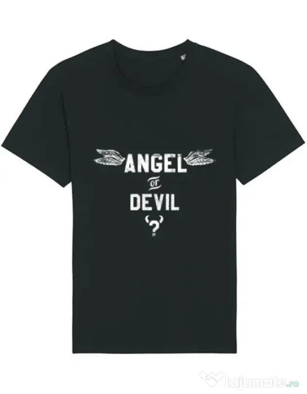Tricou STANLEY STELLA barbat Angel or devil Negru