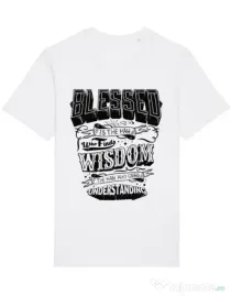 Tricou STANLEY STELLA barbat Blessed Alb