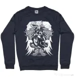 Bluza ADLER barbat Ghost rider Denim inchis