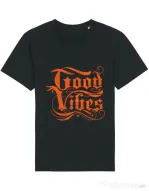 Tricou STANLEY STELLA barbat Good vibes Negru