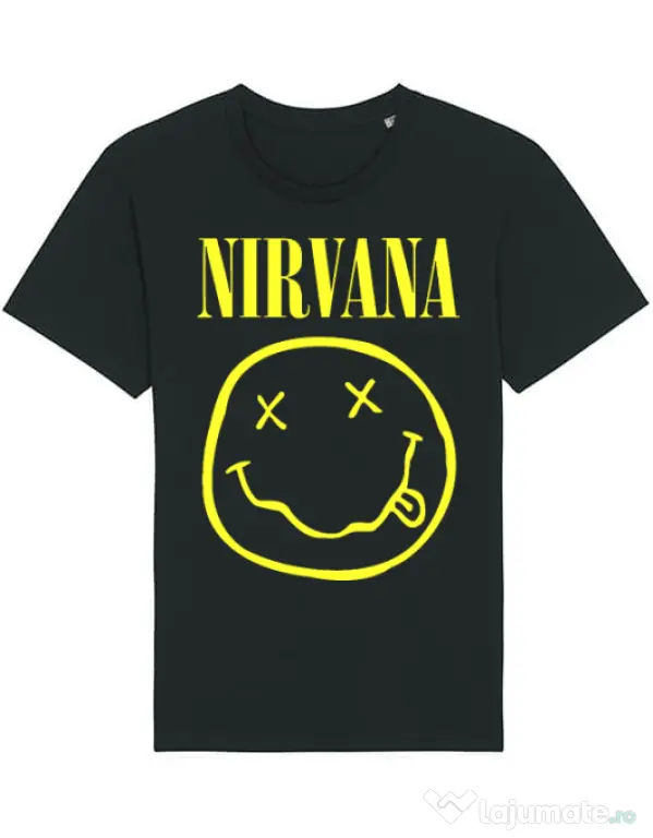 Tricou STANLEY STELLA barbat Nirvana Negru