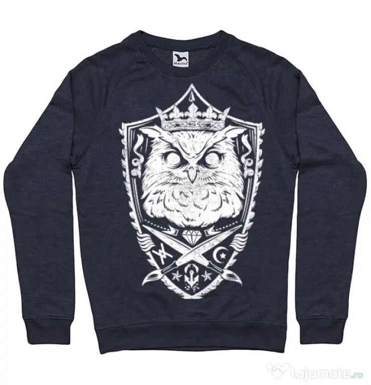 Bluza ADLER barbat King of the night Denim inchis