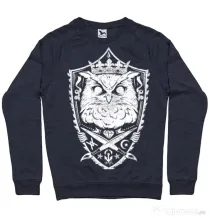 Bluza ADLER barbat King of the night Denim inchis