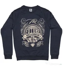 Bluza ADLER barbat The future Denim inchis