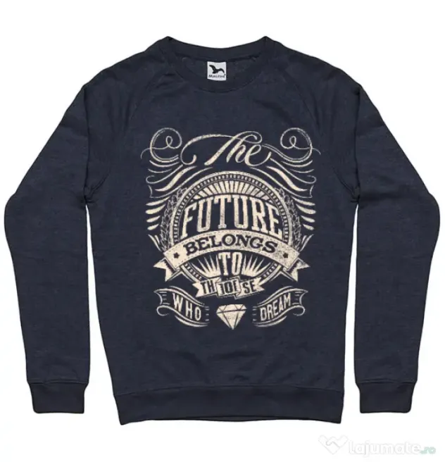 Bluza ADLER barbat The future Denim inchis