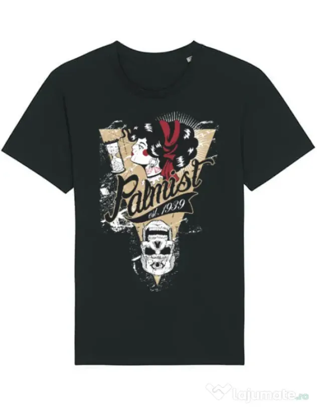 Tricou STANLEY STELLA barbat Palmist Negru