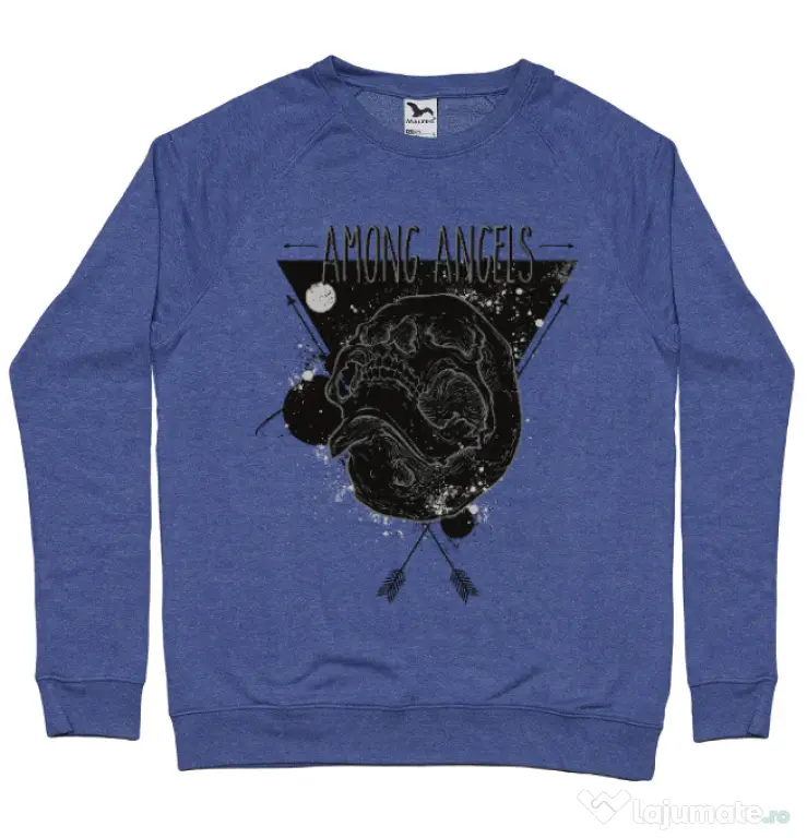 Bluza ADLER barbat Among angels Albastru melanj
