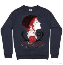 Bluza ADLER barbat Slick as thieves Denim inchis