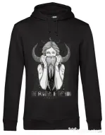 Hoodie barbat cu gluga The Daughters Of The Moon Negru