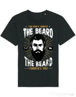 Tricou STANLEY STELLA barbat The beard choice Negru