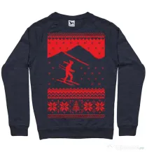 Bluza ADLER barbat Ski trip Denim inchis