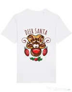 Tricou STANLEY STELLA barbat Deer santa Alb