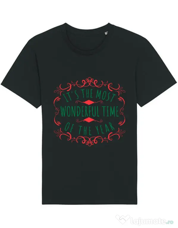 Tricou STANLEY STELLA barbat Most wonderful time Negru