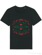 Tricou STANLEY STELLA barbat Most wonderful time Negru