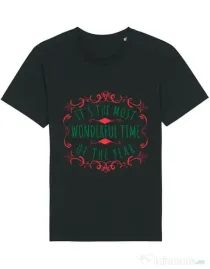 Tricou STANLEY STELLA barbat Most wonderful time Negru