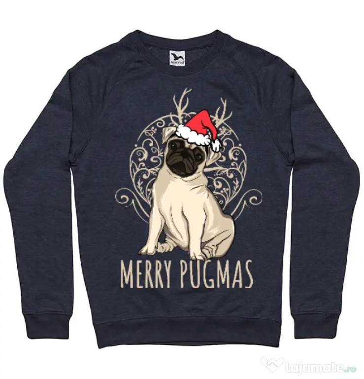 Bluza ADLER barbat Merry pugmas Denim inchis