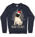 Bluza ADLER barbat Merry pugmas Denim inchis