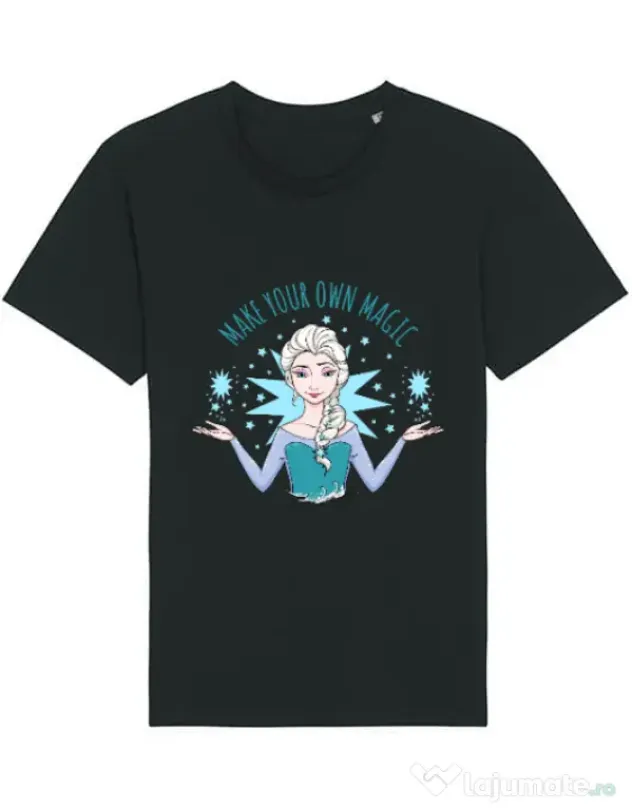 Tricou STANLEY STELLA barbat Make your own magic Negru