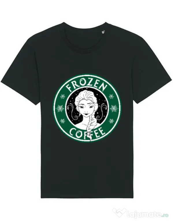 Tricou STANLEY STELLA barbat Frozen coffee Negru