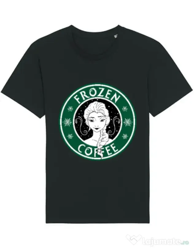 Tricou STANLEY STELLA barbat Frozen coffee Negru