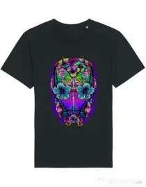 Tricou STANLEY STELLA barbat Flower helmet Negru