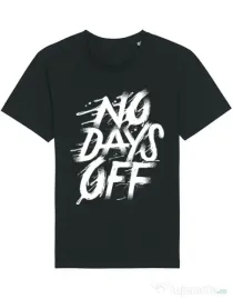 Tricou STANLEY STELLA barbat No days off Negru