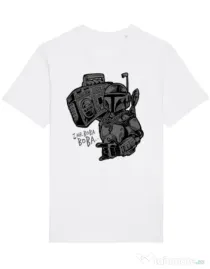 Tricou STANLEY STELLA barbat Mr Boba Boba Alb