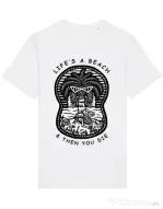 Tricou STANLEY STELLA barbat Sunset chill Alb